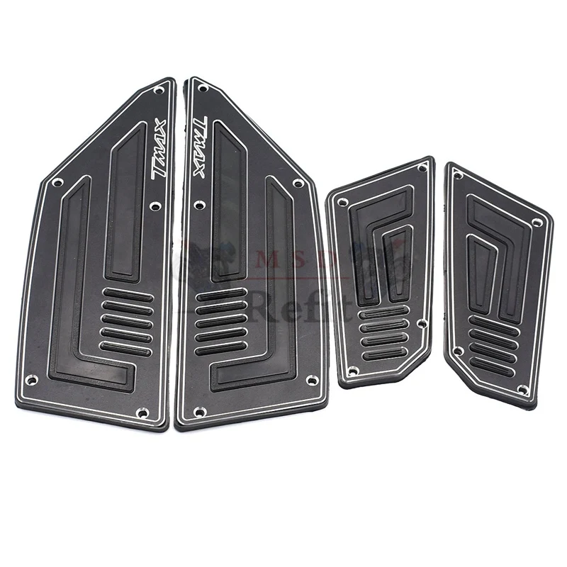 

Motorcycle Footboard Steps Foot Rests For YAMAHA TMAX530 TMAX 530 T-MAX 530 2012 2013 2014 2015 2016 Footrest Pegs Plate Pads