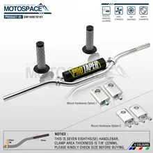 Руль для про тэйпер пакет Bar1-1/" SE семь восьмых ручки Пит Pro Гонки Dirt Pit Bike мотоцикл с адаптер cnc