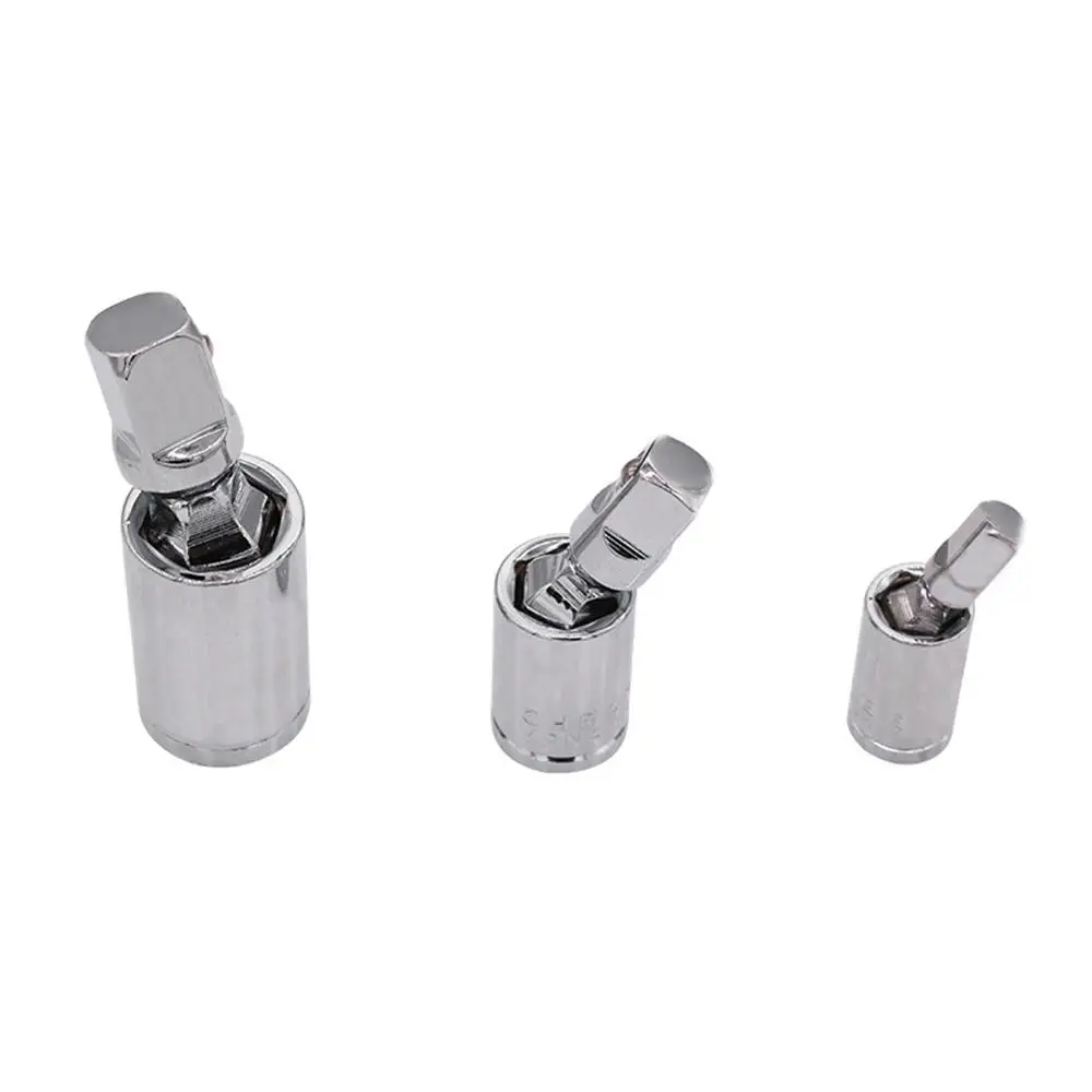 

Universal Tools Joint Set Ratchet Angle Extension Bar Socket Adapter Manual and Pneumatic Bendable Socket