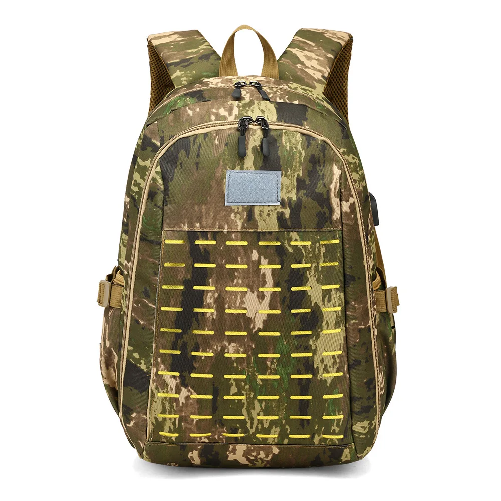 

Large-Volume Multi-functional Level Three Chicken Bag Jedi Survival Celebrity Style Camouflage Tactical Backpack Charging Comput