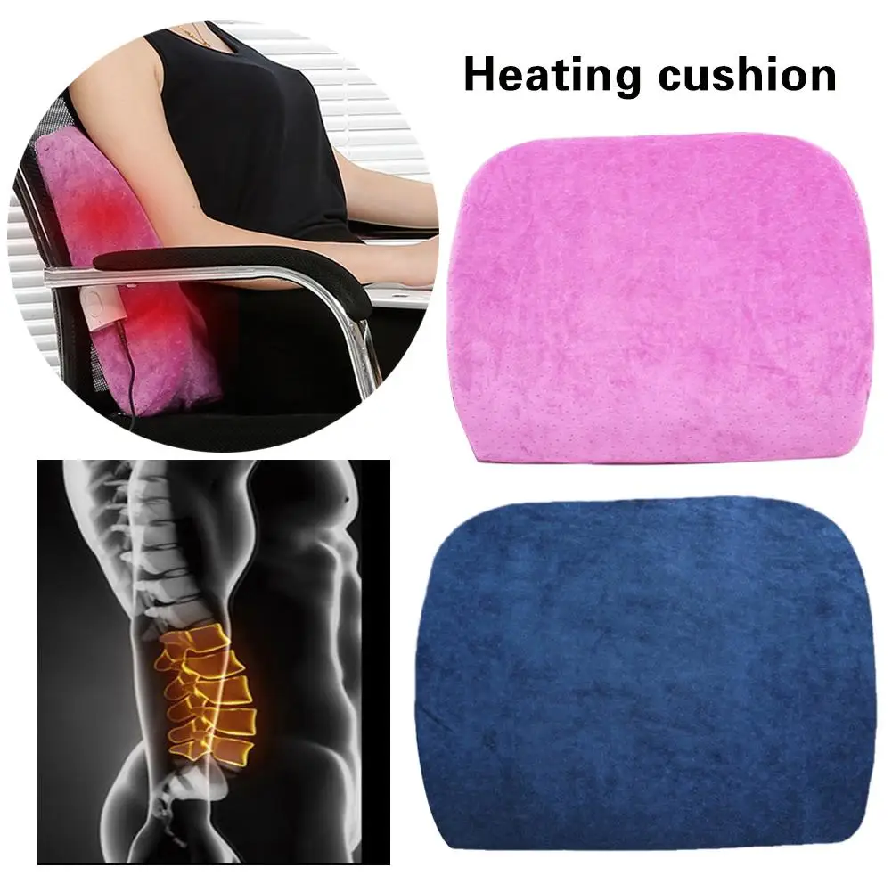 

Electric Heated Cushion/Heat Pad for Back Pain & Arthritis - Control with 2 Heat Settings & Automatic Safety Switch Off