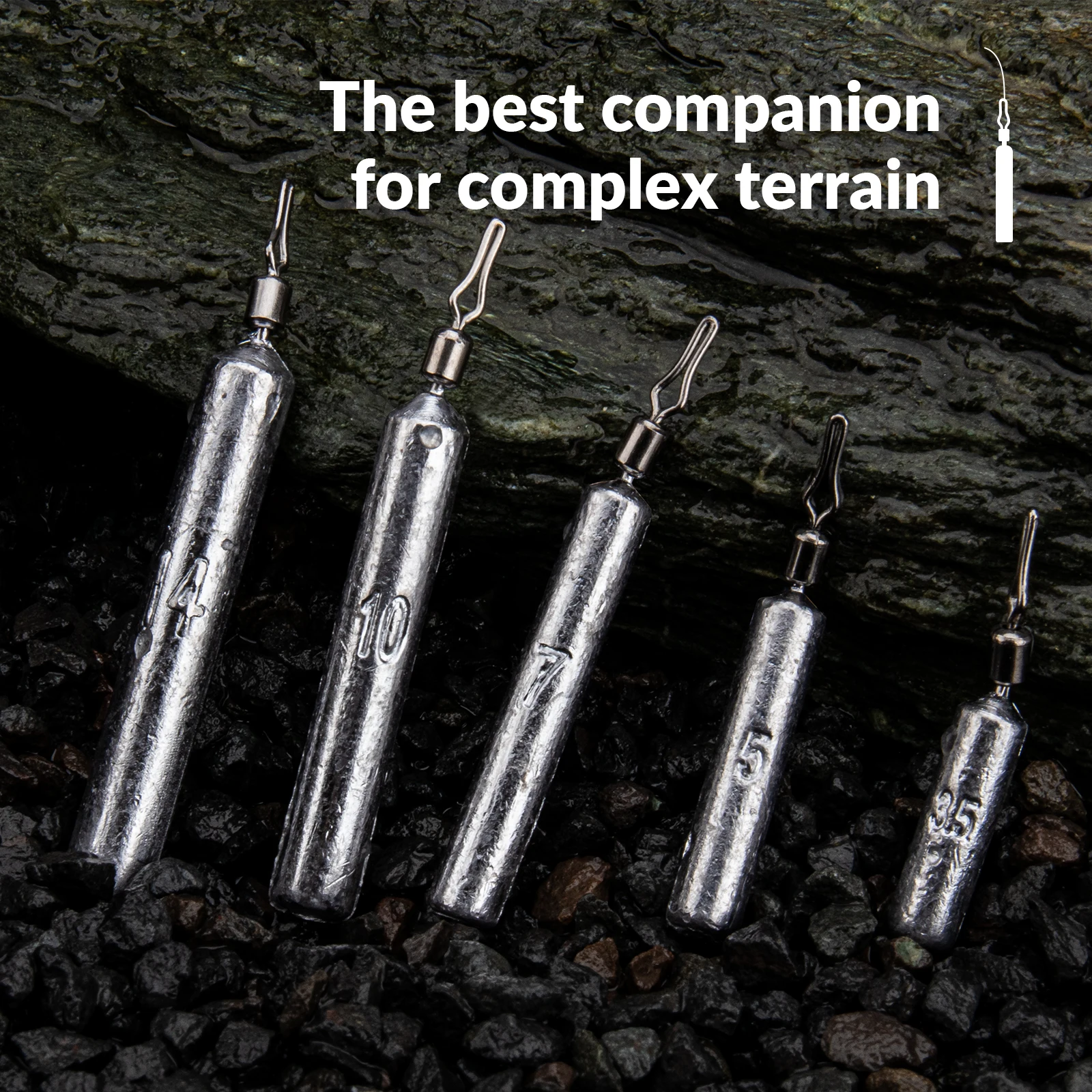 fishing counterweight sinker 10pcs Fishing Sinker Lead Drop Shot Weight Freshwater Sea Fishing Leads Sinkers Dropshot Tackle 3.5g 5g 7g 10g 14g 20g