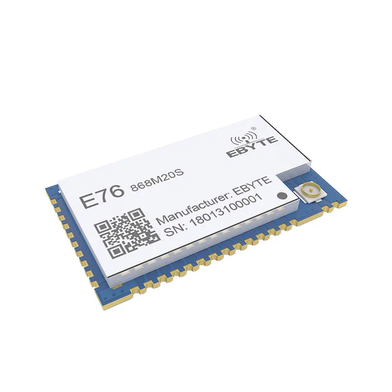 E76-868M20S EFR32 868 МГц 100 мВт SMD беспроводной приемопередатчик дальние расстояния 20dBm SOC ARM 868 МГц передатчик приемник РЧ модуль