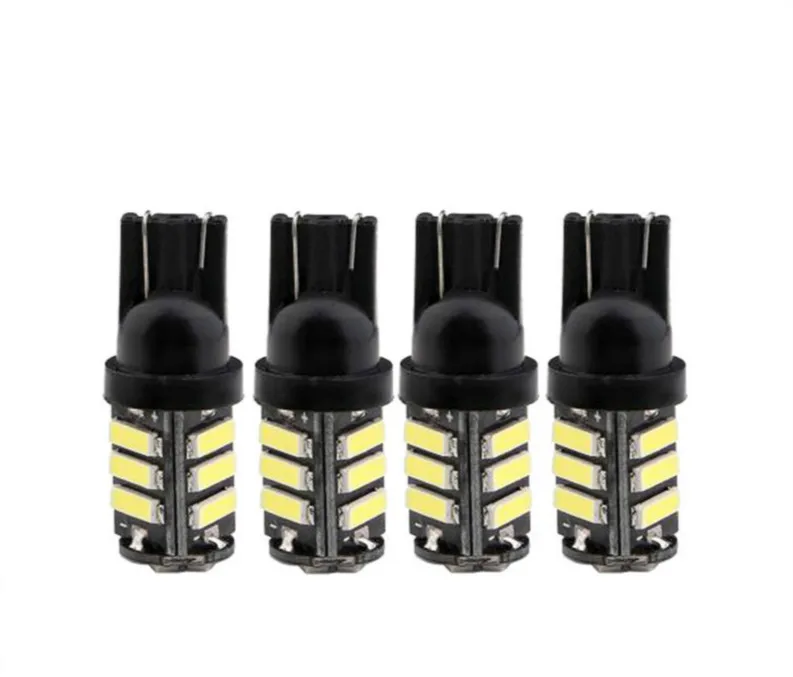 4 шт. светодиодный светильник W5W T10 7020 11SMD индикатора ширины двери чтения хвостовой