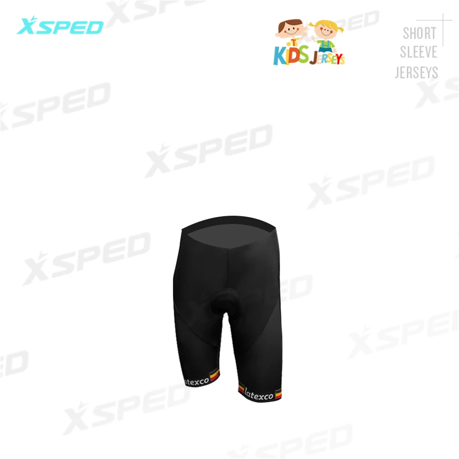 Shorts Быстросохнущая детская одежда для велоспорта, профессиональная команда, комплекты Джерси, велосипедный костюм, одежда с коротким рукавом, костюм для триатлона, MTB, Майо, Ropa Ciclismo - Цвет: Shorts