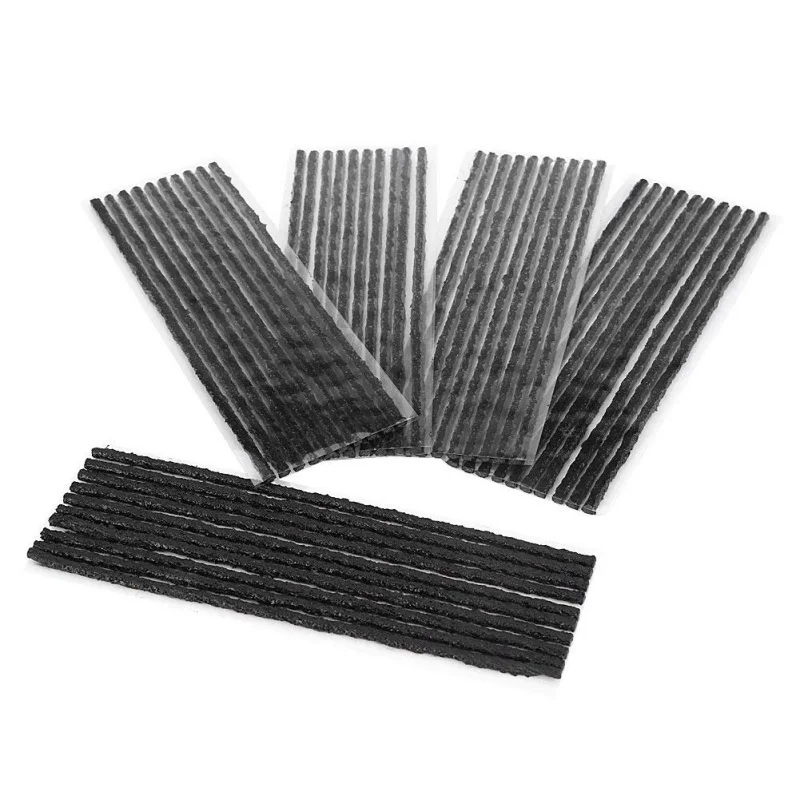 

20PCS Tubeless Seal Strip Plug Bike Car Tyre Repair For Tire Puncture Tubeless Tires No Need for Glue Recovery Tools