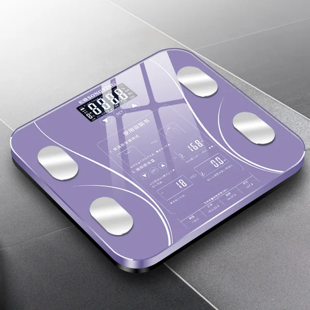 precision smart lcd digital manual waterproof body weighing bathroom scale with wifi function application 
