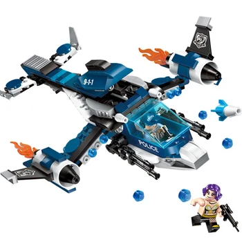 

City Police Prisoner Figure Series Racing Car Truck Plain Models Educational Building Blocks Toys For Kids DIY Gift Small Bricks