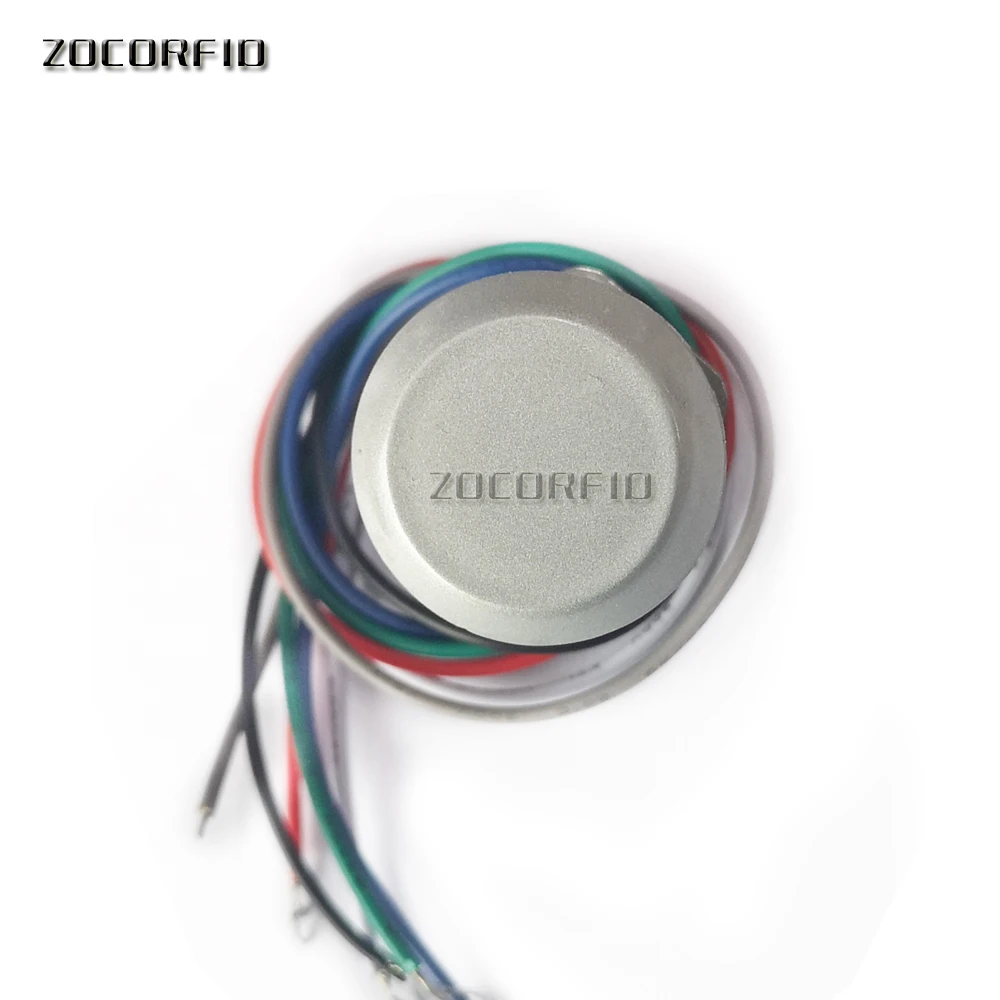 Spedizione Gratuita Rfid Frequenza Dito Reader Wiegand26 Mini Rfid Di Controllo Di Accesso Rreader + 2Pcs Di Cristallo Portachiavi