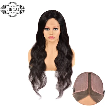 

Body Wave 13*1 T Part Lace Wigs Human Hair For Black Woman Glueless 150 Density Natural Color Peruvian Remy