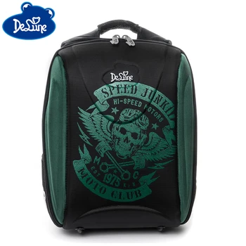 

Delune 7-110 School Bag 3D Print Style Children School Backpacks Cartoon Backpack Book Mochila Escolar