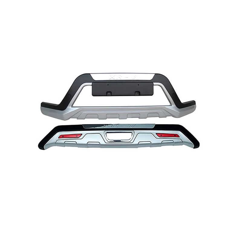 ABS Bumper xrv front and rear bumper xrv refit special front and rear bumper bumper bumper Bumper Crash bar- for xrv - Цвет: Серый