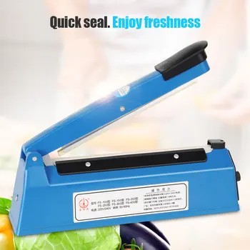 

Portable Heat Sealing Machine Food Bag Package Sealer Capper Sealing Tool Bag Clips Household Kitchen Tool