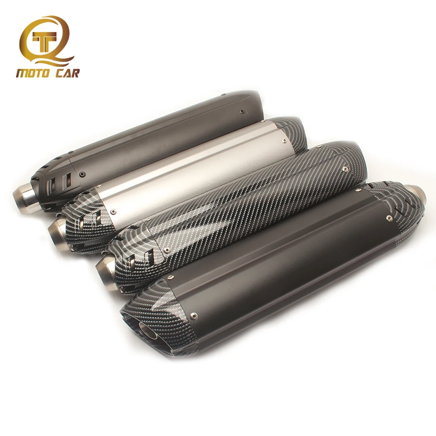 

Motorcycle Exhaust 470mm 51mm Muffler DB Killer Escape Moto for Z250 Z750 Z800 Z250SL ER6N CBR1000 Cafe Racer MIVV Vintage NMAX