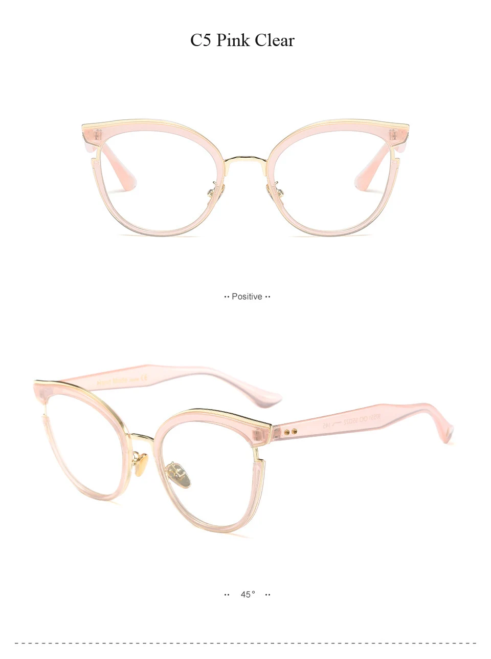 Новейшие очки кошачий глаз оправы винтажные очки для компьютера рамка для женщин и мужчин поддельные обычные очки модные очки для знаменитостей