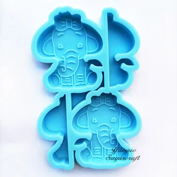 

Elephant Straw Topper Mold DIY Epoxy Silicone Resin Molds