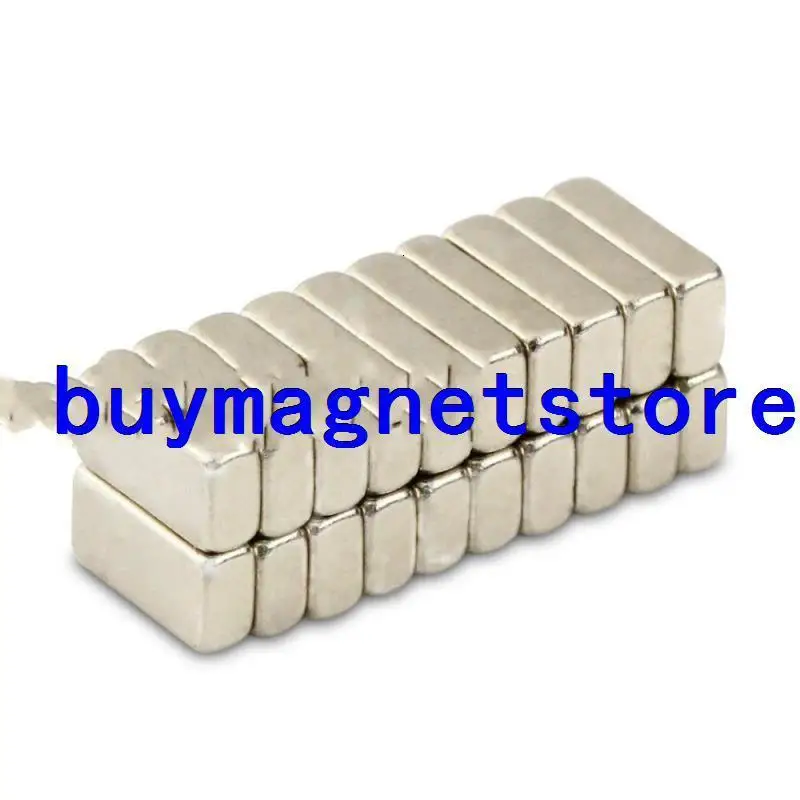 1000 шт сильные маленькие блочные кубовидные магниты 10x5x3 мм редкоземельные Неодим N35 10*5*3