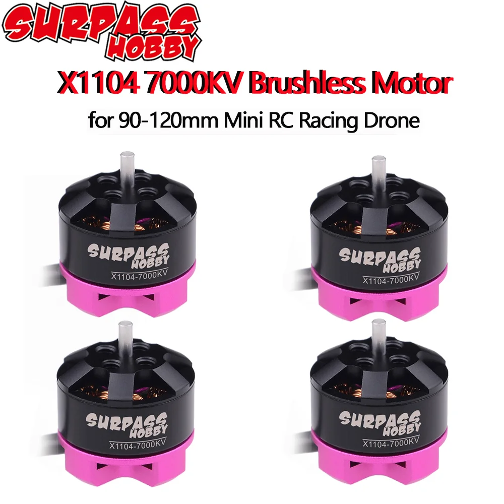 มอเตอร์ไร้แปรง RC สำหรับโดรนขนาดเล็ก 4600KV-10000KV