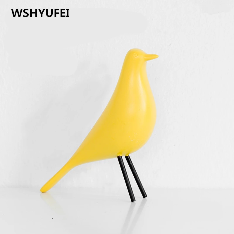 Смола офисная фигурка птицы украшение офисная скульптура дом аксессуары для рабочего стола украшение дома голубь мира