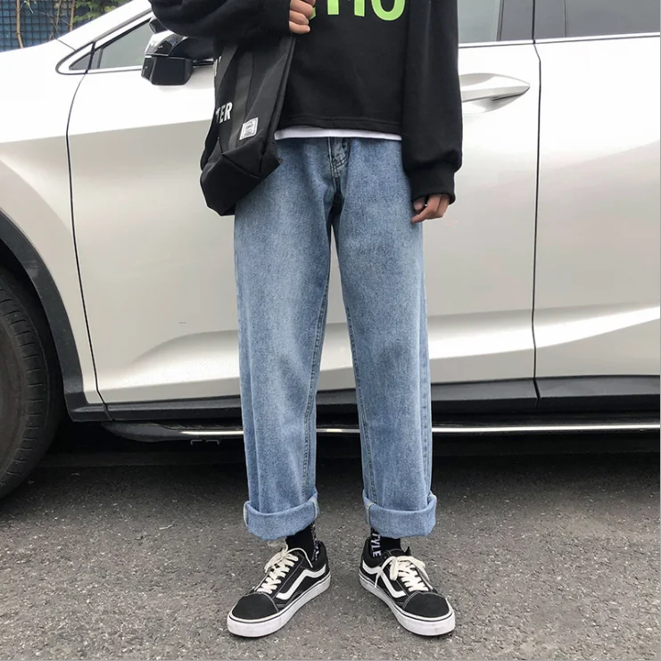 Hot 2021 Wide-leg Jeans Men
