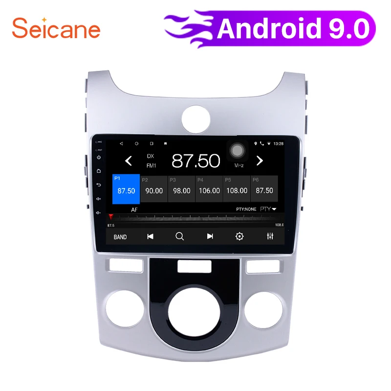 

Seicane Android 9.0 9" GPS Navi Bluetooth For KIA Forte MT 2008 2009 2010-2012 Car Radio With 1080P DVR Steering Wheel Control
