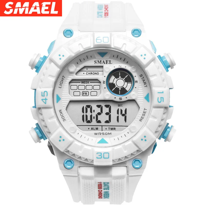 

Smael smart watch authentic fashion sports outdoor waterproof multi-functional popular men's electronic watch