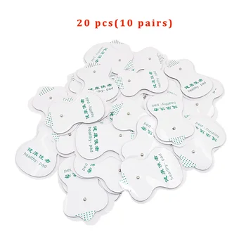 

Protable 20PCS White Electrode Pads Digital For Tens Acupuncture Digital Therapy Machine Massager Pad Medium Frequency