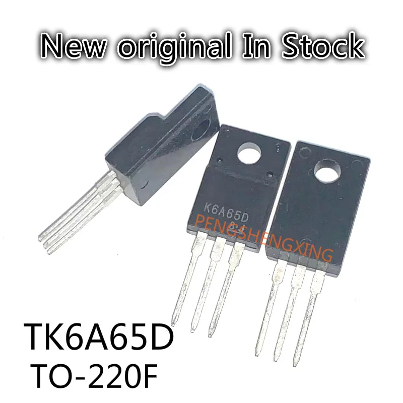 

10 шт./лот TK6A65D TO-220F K6A65D K6A65 TO220F 650 в 5A новые оригинальные Точечные продажи