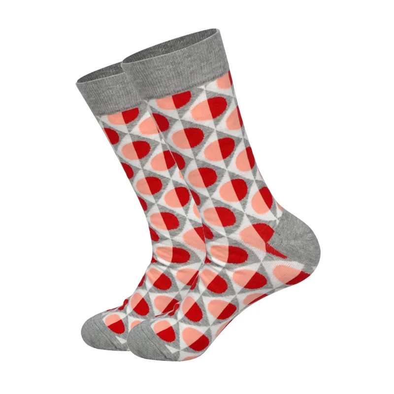Новинка, зимние носки с надписью Happy, разноцветные дизайнерские брендовые носки в стиле хип-хоп, уличная одежда, Meias, длинные носки, Calcetines - Цвет: 7