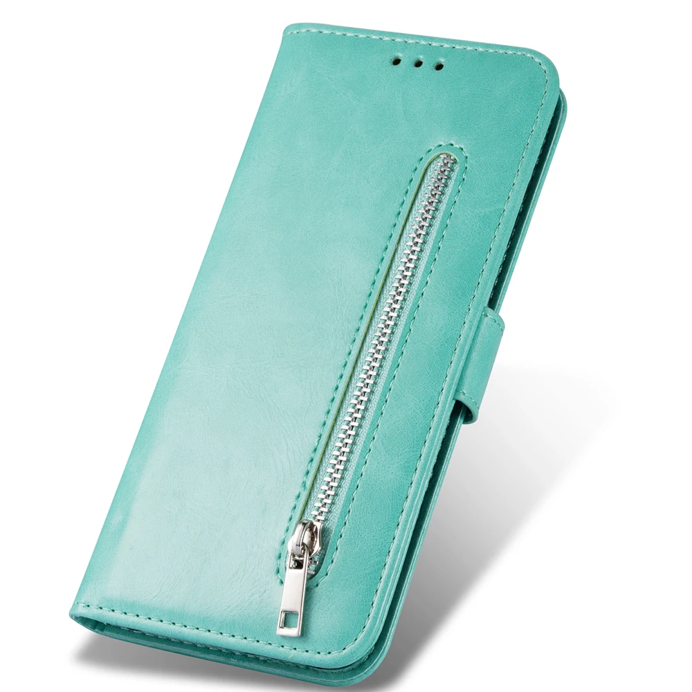 xiaomi leather case color Thích Hợp Cho Xiaomi 9 SE CC9 9E A3 9 Lite Redmi K30 Pro Note9 9 S Note7 Note8 Pro 7S 7 7A 8 8A Ốp Lưng Kéo Khóa Bao Da Điện Thoại xiaomi leather case custom