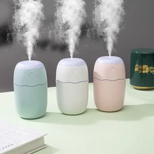 

280 ML Air Humidifier with Colorful LED Night Light Essentai Oil Diffuser USB Misting Aroma Diffuser Air Humidifier Fine Spray
