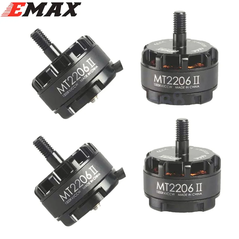 Emax охлаждение новинка MT2206 II 1500KV 1900KV бесщеточный мотор 2 CW CCW для RC QAV250 F330