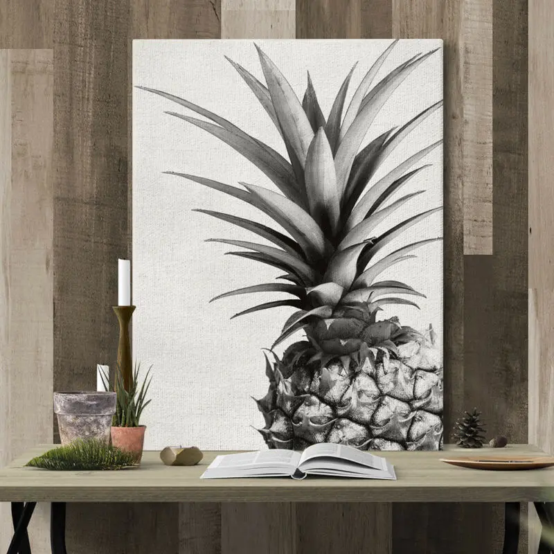 

1PC Bedroom Wall Art Decor Canvas Painting Pineapple Picture Unframed Ready Hang