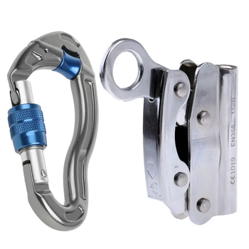 

+ Mountaineering Lock Climbing Carabiner Aluminum 25kn - Blue