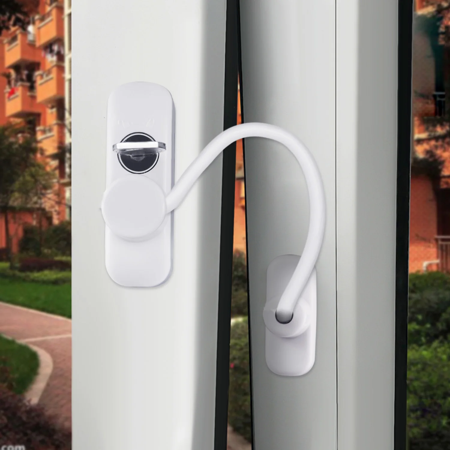 Janela da Porta de Segurança Bloqueio com Cabo para Casa Crianças Restrictor Cozinha Sala Estar Quarto Jardim Infância Escola 4 Pçs 2 segurança restrictor bloqueio com cabo para casa