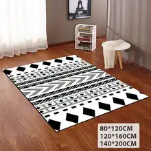 Большие мягкие ковры в европейском стиле для гостиной, Нескользящие домашние коврики, декоративные коврики для спальни, мягкие прикроватные коврики