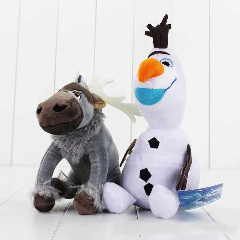 

Movies Salamander Sven Olaf Doll Plush Toy Snowman Reindeer Fire Lizard Chameleon Stuffed Soft Plush Toy Kids Gift