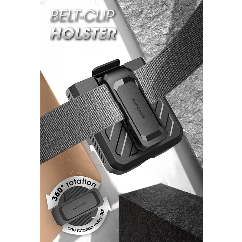 SUPCASE UB Pro Full-Body Dual Layer Rugged Protective Case with Holster