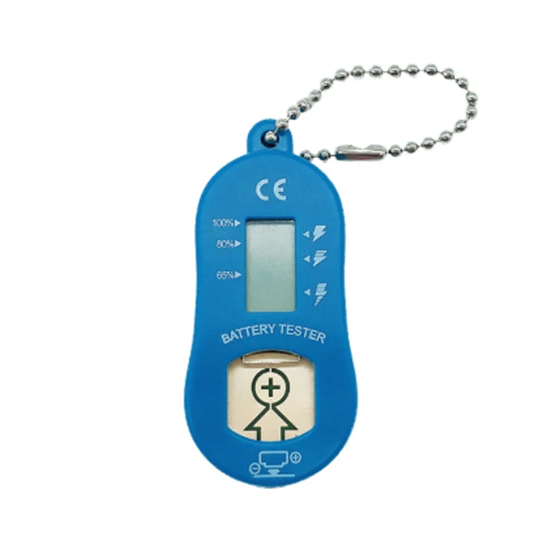 light blue Цифровой слуховой аппарат тестер батареи Проверка батареи Совместимость со всеми размерами батареи для всех брендовых слуховых аппаратов - Цвет: light blue
