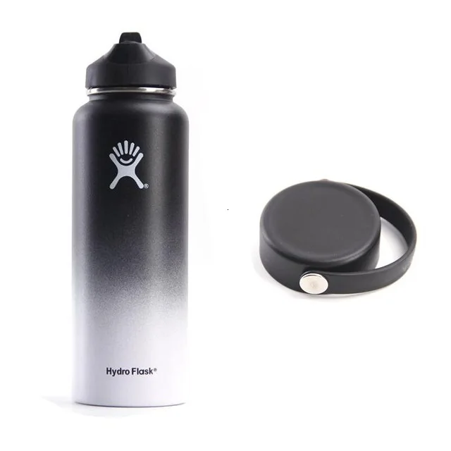 Hudro фляжка соломы Flex cap Hydo Hydro 32 унции Hyrdoflask 18 унций бутылка 40 унций дропшиппинг Vip Link - Цвет: 13