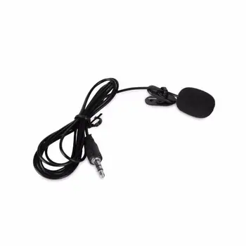 

3.5mm Jack Clip-on Lapel Mini Lavalier Microphone Mic For IPhone/SmartPhone