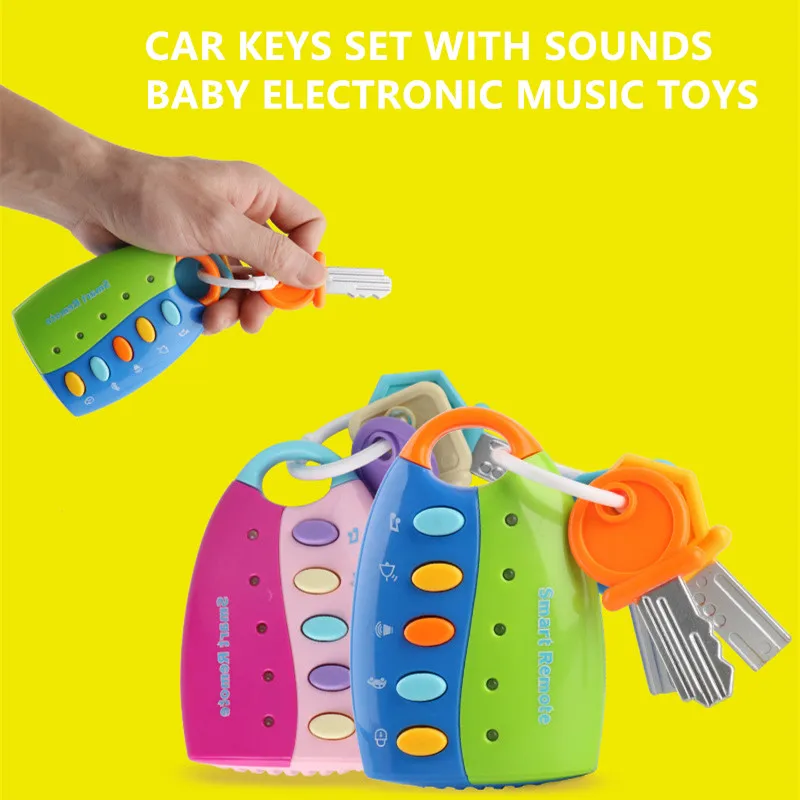 2020 притворяться играть Smart Car Key Voices музыкальные Juguetes Bebe Brinquedos Детские Обучающие