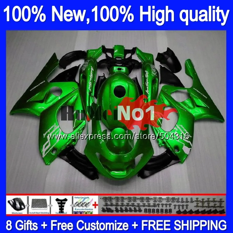 YZF 600R для YAMAHA Thundercat YZF-600R блеск зеленый 39MC. 29 YZF600R 2002 2003 2004 2005 2006 2007 96 02 03 04 05 06 07 обтекатель