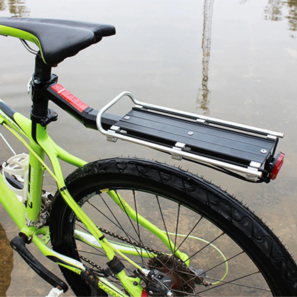 Portador de carga de equipaje de rejilla trasera de bicicleta de aleación  de Azul Sharpla Portaequipajes trasero para bicicletas