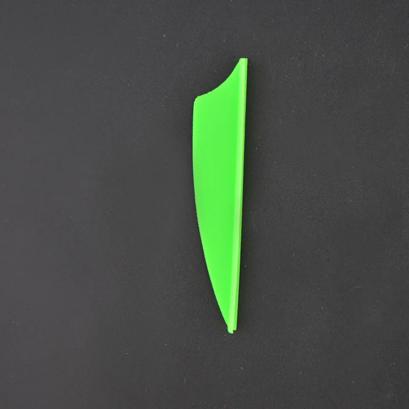 50 шт. 2 дюймов стрела для стрельбы перья резиновые перо падение-shape форме, благодаря чему создается ощущение невесомости с лопастями составной Рекурсивный лук арбалет, стрельба из лука Принадлежности для охоты - Цвет: Type2 Green