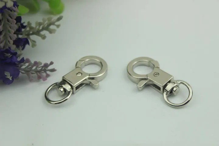 12 мм металлическая пряжка для сумки, собачий воротник, тканевая лента, ремешок для сумки, цепь, поворотные застежки, карабин, застежка-крючок, аксессуары для самостоятельной сборки