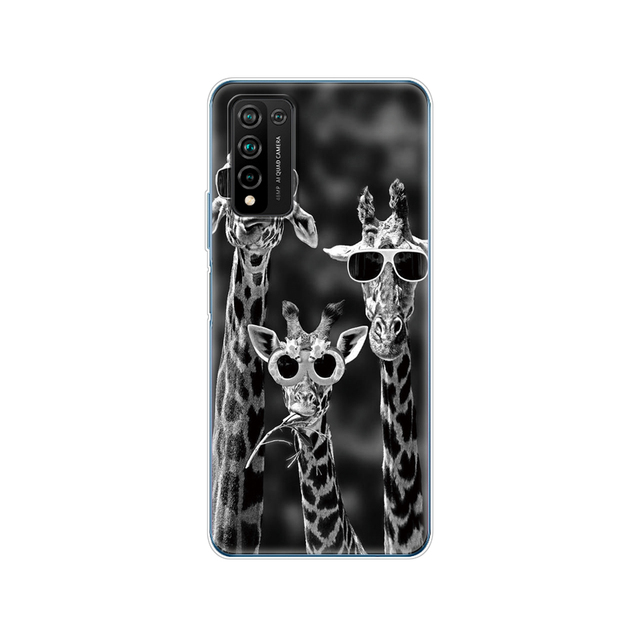 Honor 10X Lite Case Silicon TPU Soft Back Cover Phone Case For Huawei Honor 10X Lite Bumper 10XLite Funda Etui Bag Shell