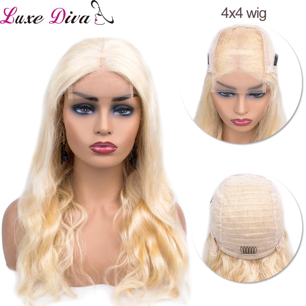 ，613_Blonde_Lace_Closure_Human_Hair_Wigsvirgin Remy_body (3)  22