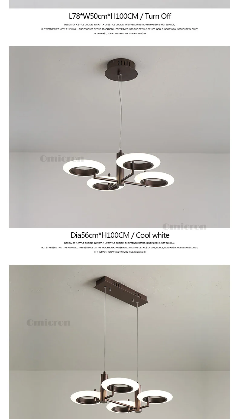 Коричневый светодиодный подвесной светильник для столовой спальни hanglamp современный подвесной светильник lamparas de techo colgante moderna luminaria