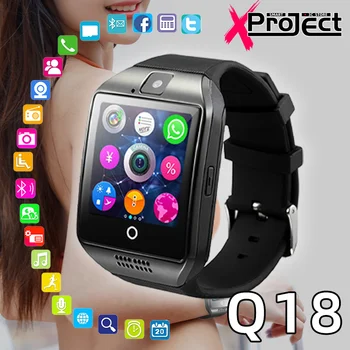 

smart watch Q18 Camera Bluetooth smartwatch 2020 SIM TF Card Women Men's Watches Fitness Bracelet pk amazfit neo gts gt08 A1 X6